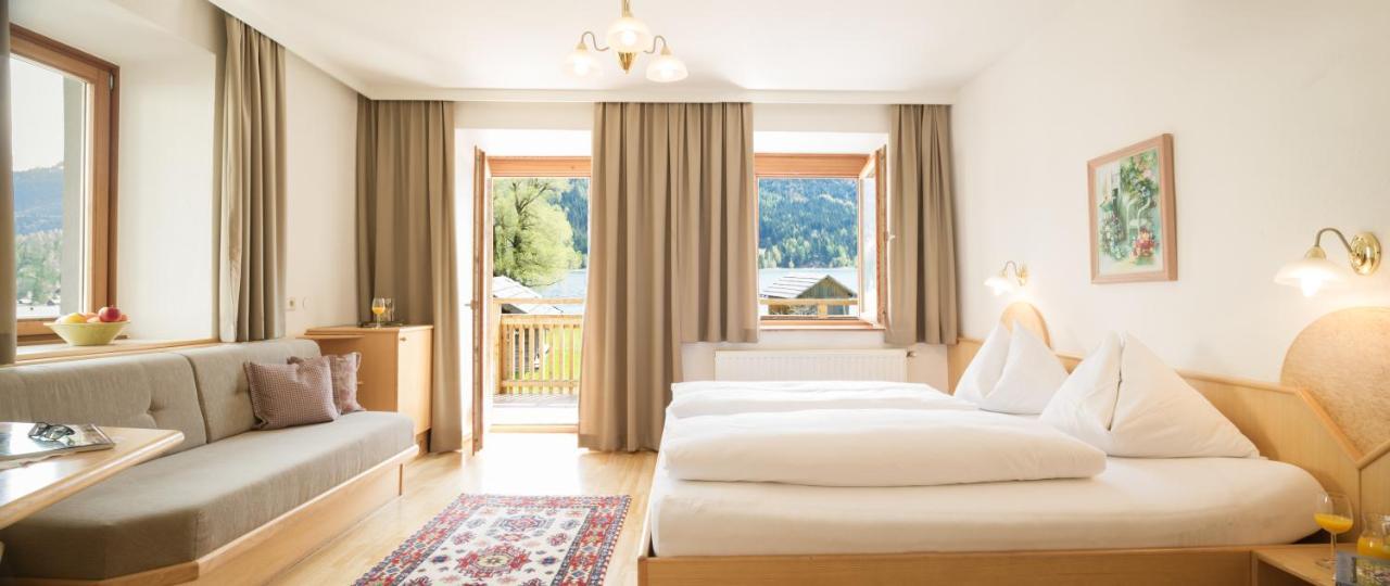 Ferienhof Neusacher Moser Weissensee Exterior foto