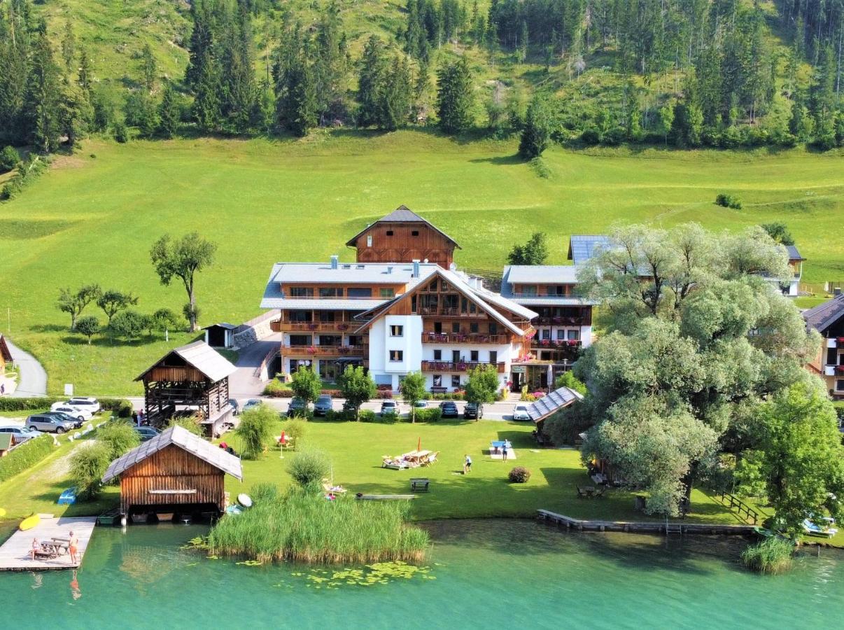 Ferienhof Neusacher Moser Weissensee Exterior foto